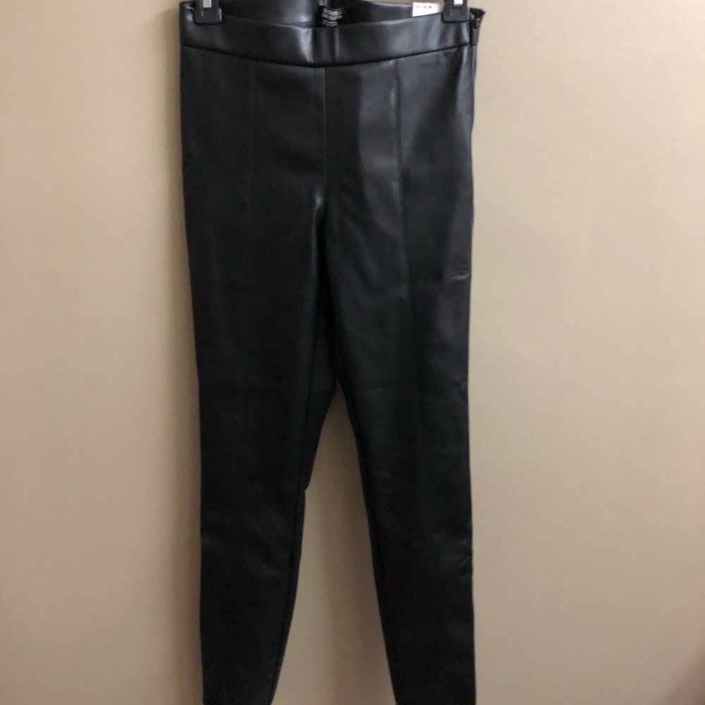 New Leather Skinny Jeans